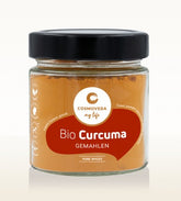 Cosmoveda Bio Curcuma gemahlen im Glas, 100g